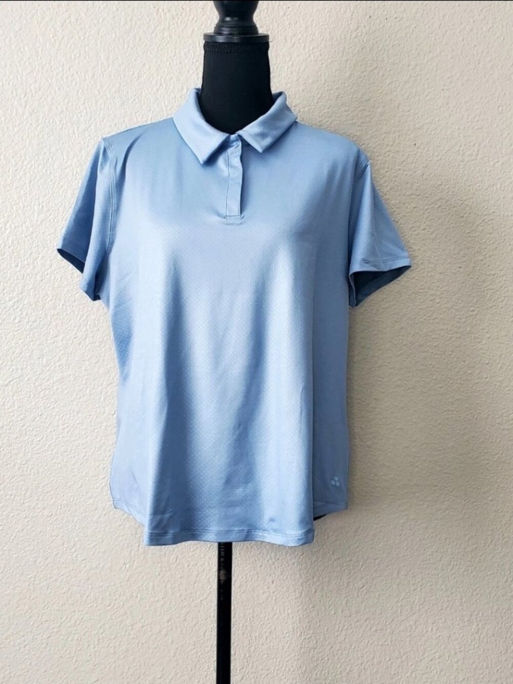 NWT Tek Gear Workout Gear Light Blue Womens Top Size: X-large